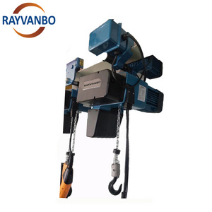 China Direct Factory Supplier 0.125T-2T HH European Type Electric Chain Hoist for Overhead Crane and Lifting Equipment