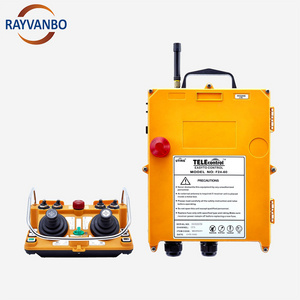 Universal F24-60 Industrial Wireless Radio Remote Control for Overhead Crane AC/DC 1 Transmitters and 1 Receiver