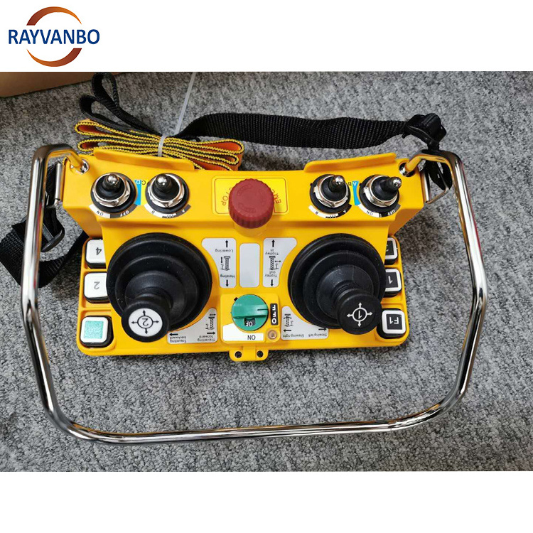 Universal F24-60 Industrial Wireless Radio Remote Control for Overhead Crane AC/DC 1 Transmitters and 1 Receiver