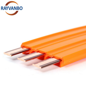 Wholesale seamless bus bar with collector and accessories Seamless conductor bar insulated busbar line