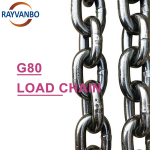 excellent quality G80 Chain Alloy Steel Heavy Duty Industrial Lifting Chain for Hoist Crane