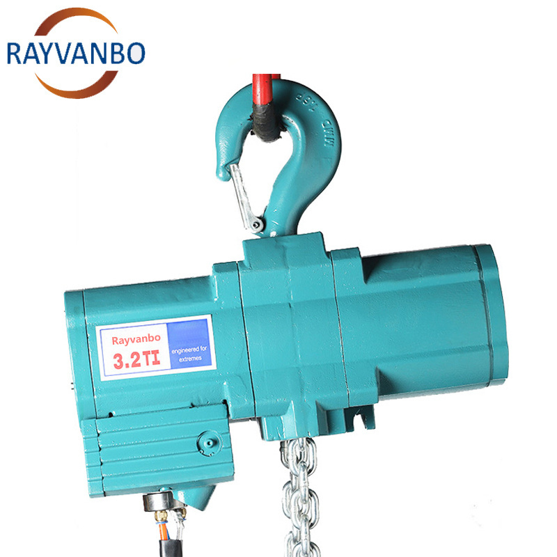 Suspended Platform Pneumatic Lifting Equipment Air Chain Hoist Control Machine