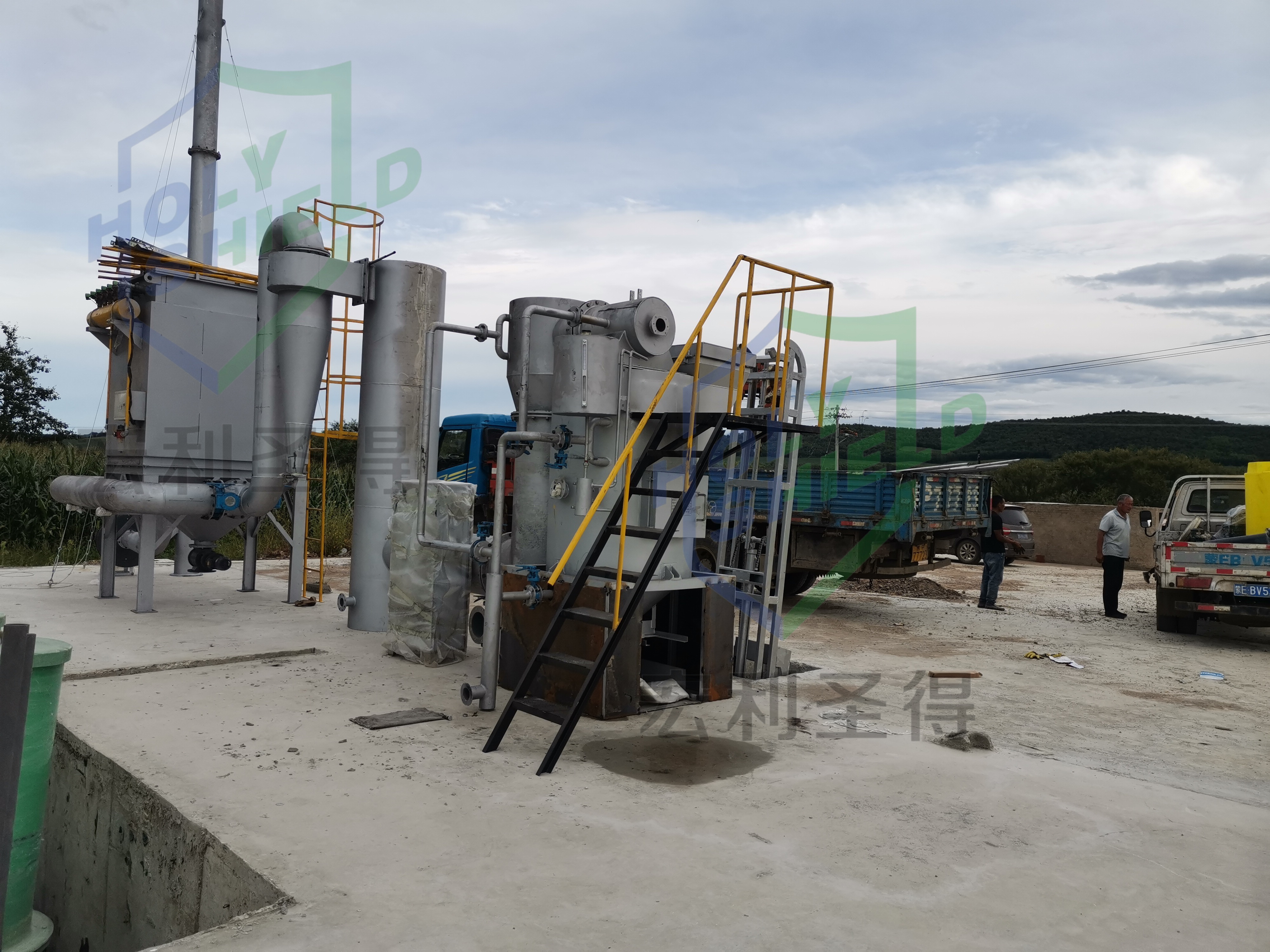 Garbage Burning Plant  Waste Treatment  Household Waste Incinerator