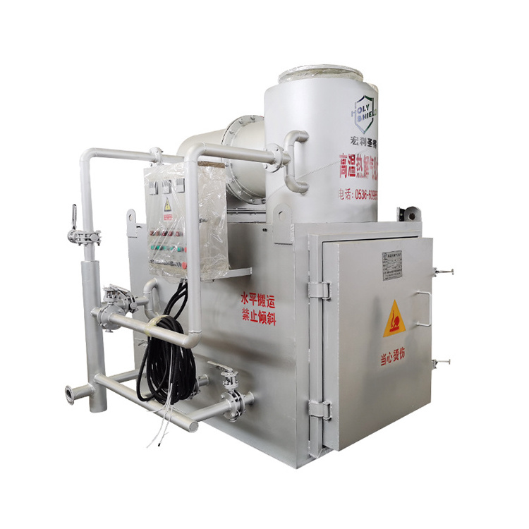 Smokeless and odorless medical waste cremation incinerator  sale