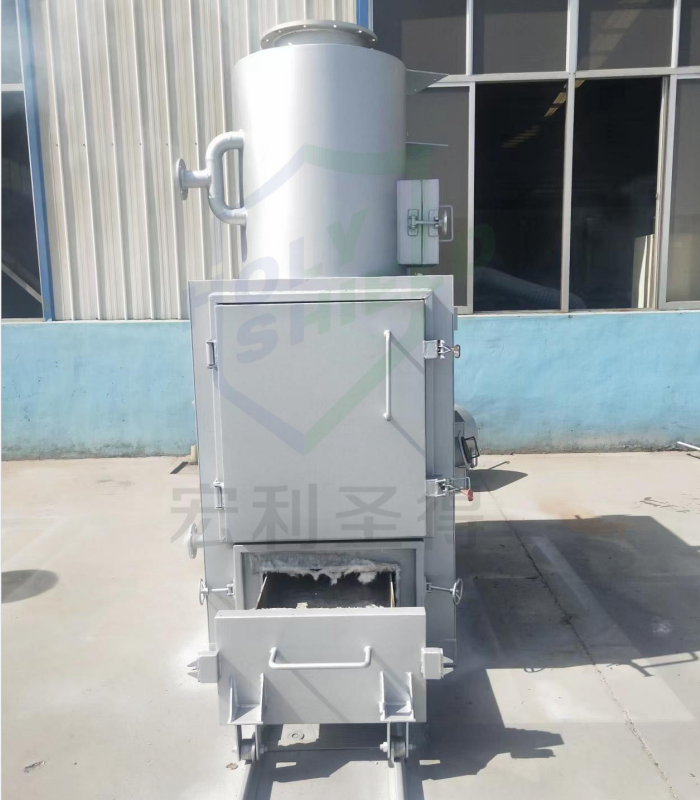 Mobile pet incinerator cremation furnace machine