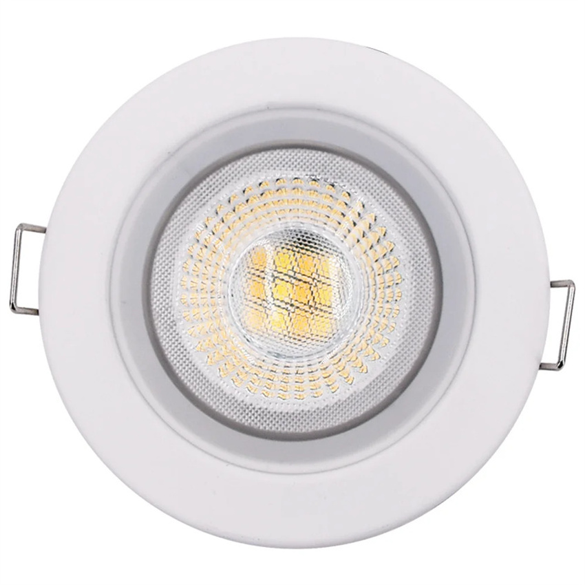 New Design Fire rated tuya smart wifi app led bathroom downlights dimmable ip65 recessed rgb down light