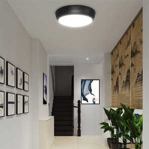 commercial home smart led ceiling light oyster modern simple home sensor light for Parking basement corridor stairwell balcony