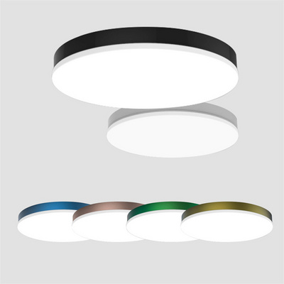 Ultra-Thin Surface Mount Round CCT Adjustable Dimmable LED Ceiling Light smart ceil lamp fixture