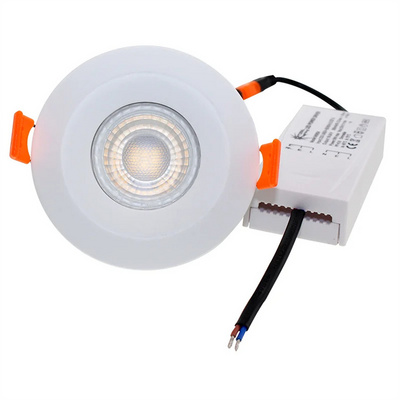 CE RoHS Villa Home Office Living Room Bathroom Fireproof IP65 Dimmable Recessed Led Downlight