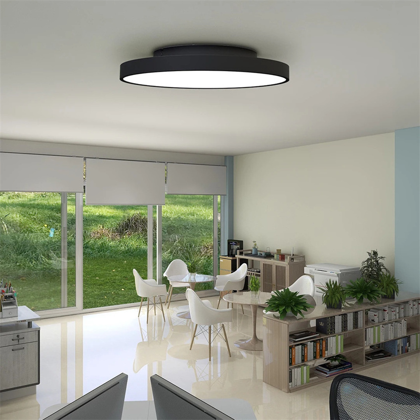 Smart Corridor Microwave Sensor Led Ceiling Light For Office Home Bedroom Round Light Fixture