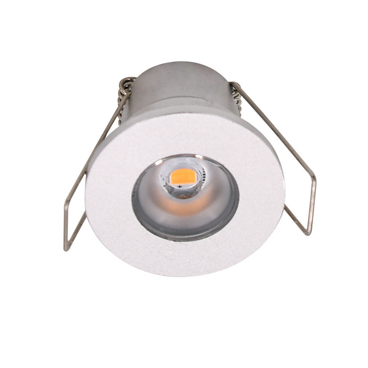 3W mini led spot downlights for showcase cabinet jewelry 12V led recessed downlight