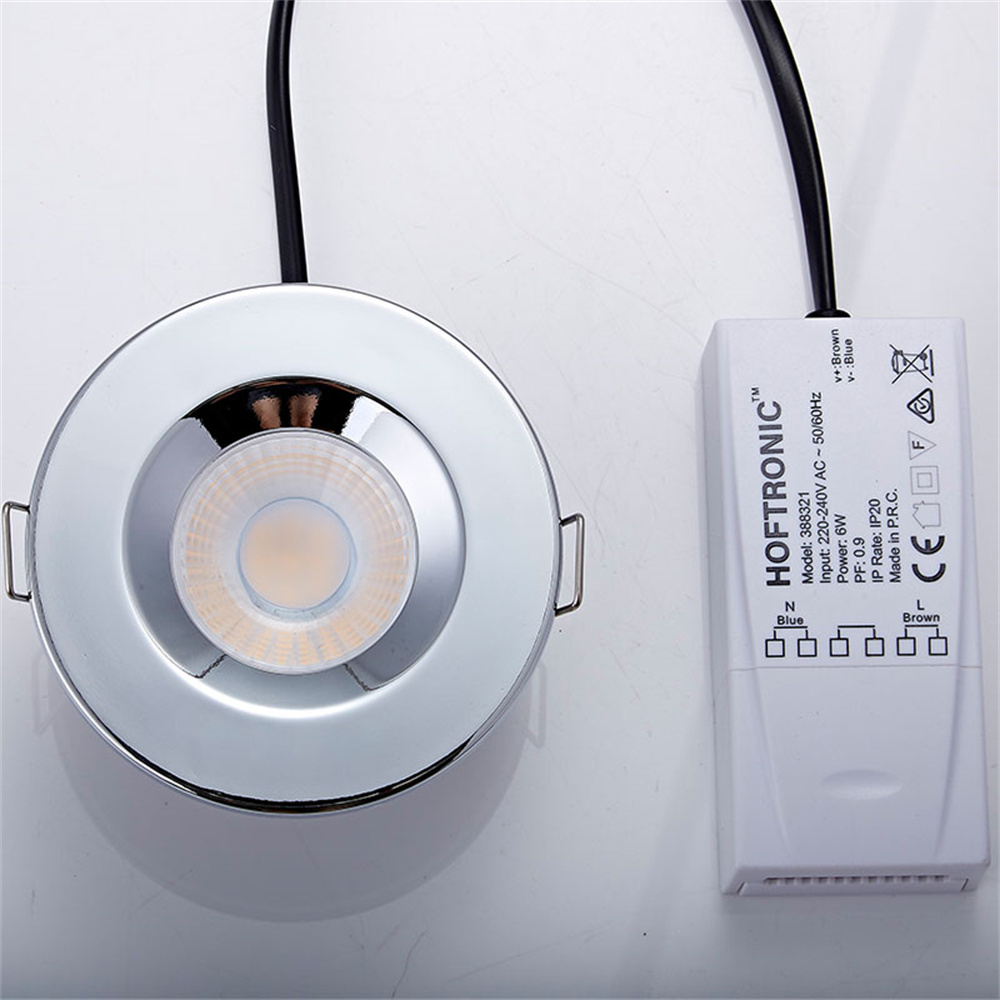 High Quality Low Price 6W LED Fire Rated Recessed Downlight Bedroom Kitchen Indoor LED Down Light