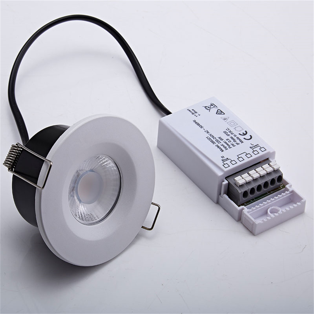 High Quality Low Price 6W LED Fire Rated Recessed Downlight Bedroom Kitchen Indoor LED Down Light