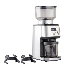 Grinder Coffee Machine With 51mm/58mm Portal Filter Holder Bean Grinder Quiet Stable Electric Espresso Coffee Grinder