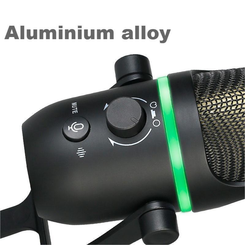 Factory Direct Sales Professional Podcast Condenser Microphone Meter Musical Instrument Suitable For All Kinds Of Equipment