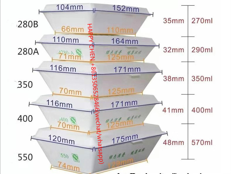 Automatic disposable paper take away lunch box making machine (paper food tray forming machine )