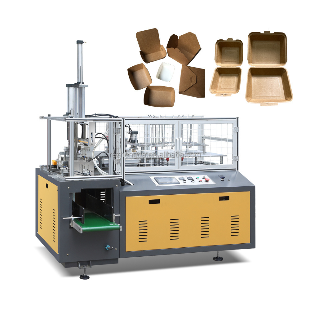 Small manufacturing machines for small business ideas disposable food container box making machine