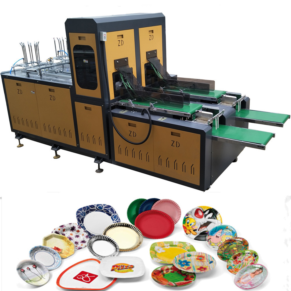 China Best Paper Plate Making Machine Manufacturer ,JBZ-500 top speed Hydraulic paper plates/dish forming machine small prices