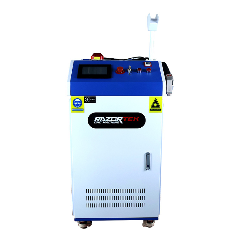 Razortek 1000W 1500W 2000W 3000W Metal Rust Oxide Painting Coating Graffiti Removal Fiber Laser Cleaning Machine