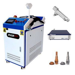 Razortek Portable fiber laser cleaner 1500W rust paint graffiti laser rust removal fiber laser cleaning machine