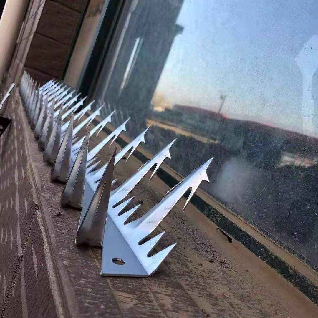 2024 Anti-Climb High Security Sharp Razor Wall Spikes on Top of Wall and Fence/anti climb fence spikes