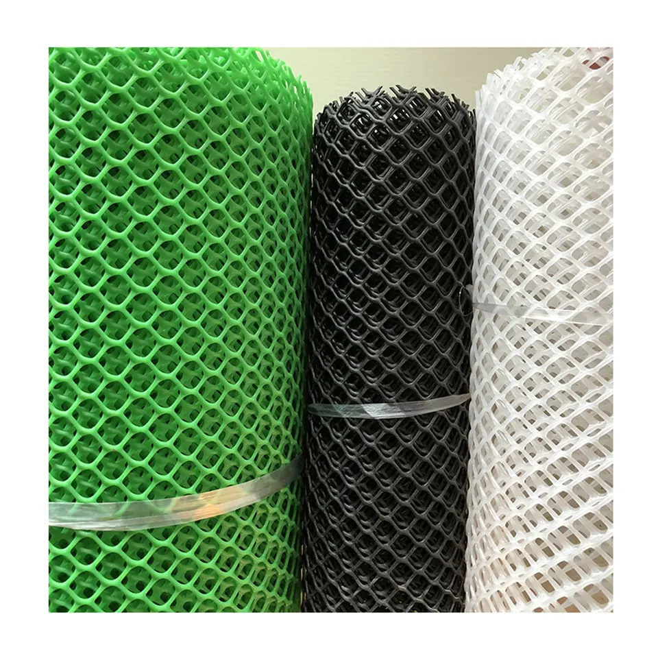 Wholesale Manufacture rigid plastic mesh/  Plastic Wire Mesh / Farm Breeding Plastic Flat Net