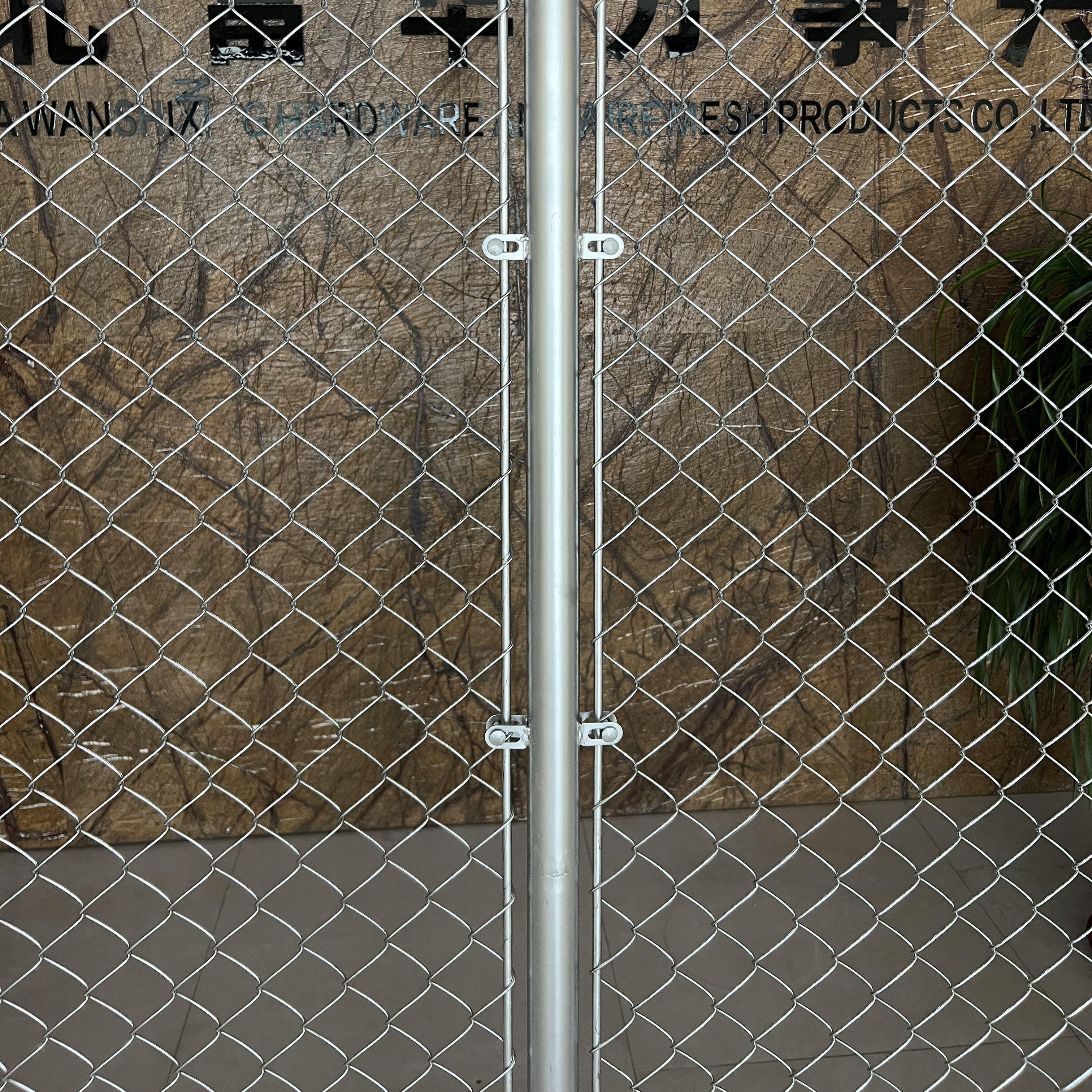 Temporary Chain Link Fence Panel 6 ft x 12 ft With 2-3/8