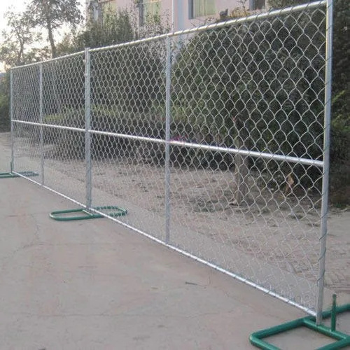 Custom panel construction swimming pool chain link security australia canada temporary fence