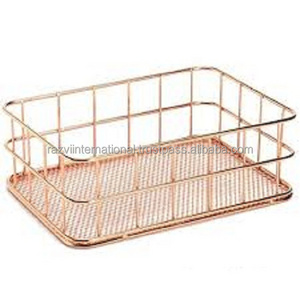 copper plating fruit storage basket