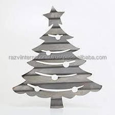 Wall art of Home decorative Metal christmas tree wall art of weddings decorations in american Design