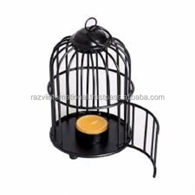 Copper plated iron wire handmade candle tea light votive for home and holy places decoration