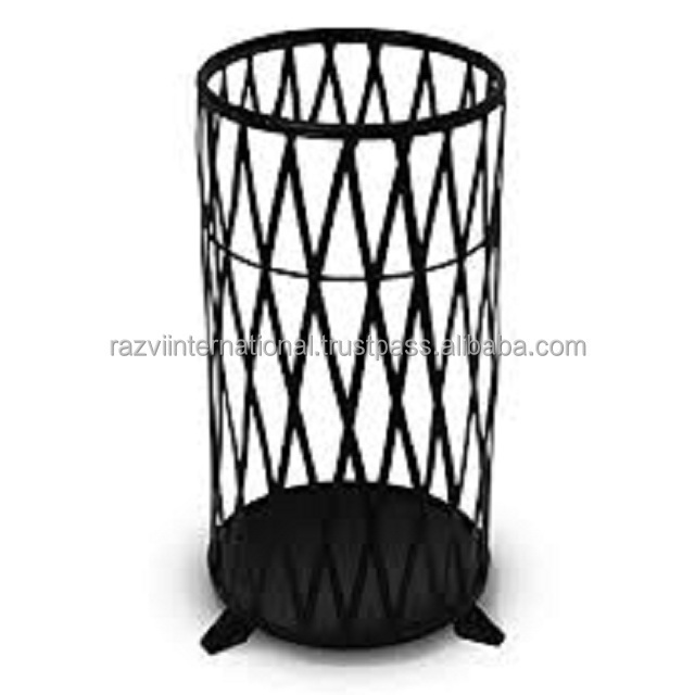 Hot Sale Metal Mesh Umbrella Stand Rack Free Standing Umbrella Hold