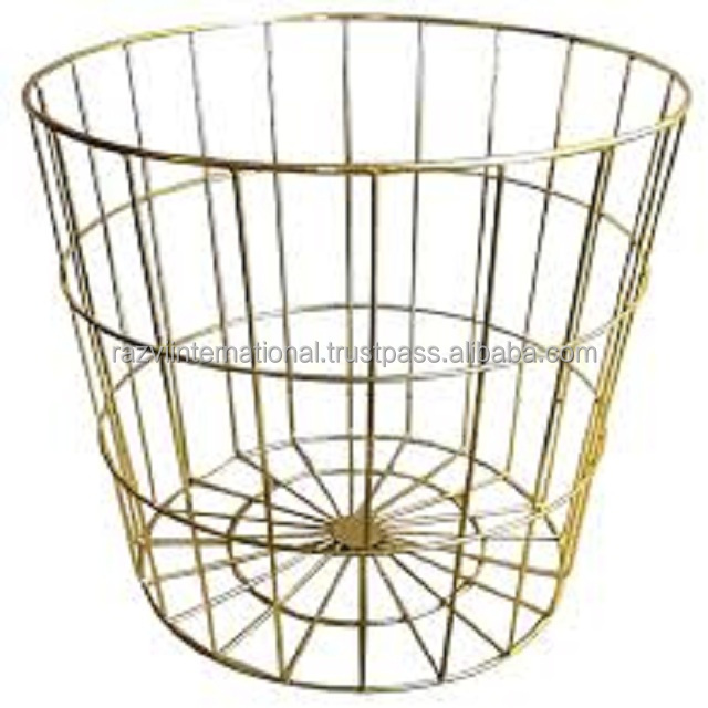 copper plating fruit storage basket