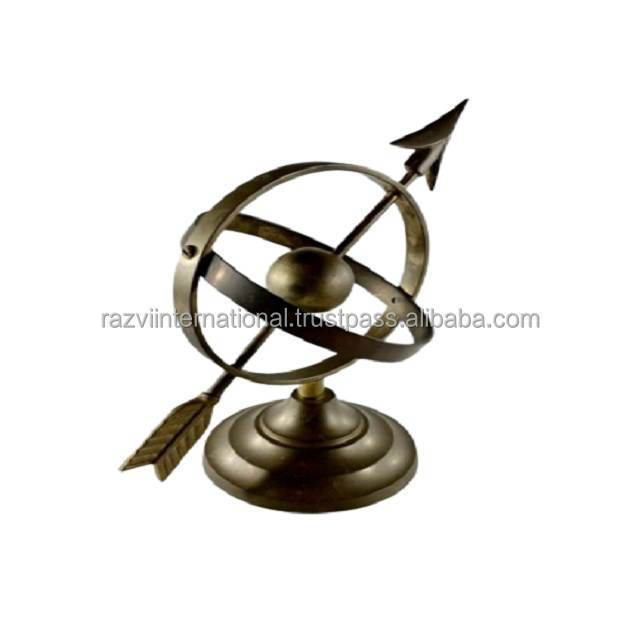 Metal crafts nautical customized hot selling world globe at cheap price