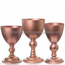 Gold plated goblet