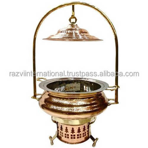 Gold chafing dish