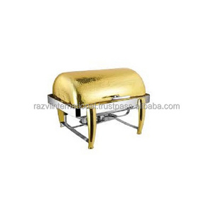 Gold chafing dish