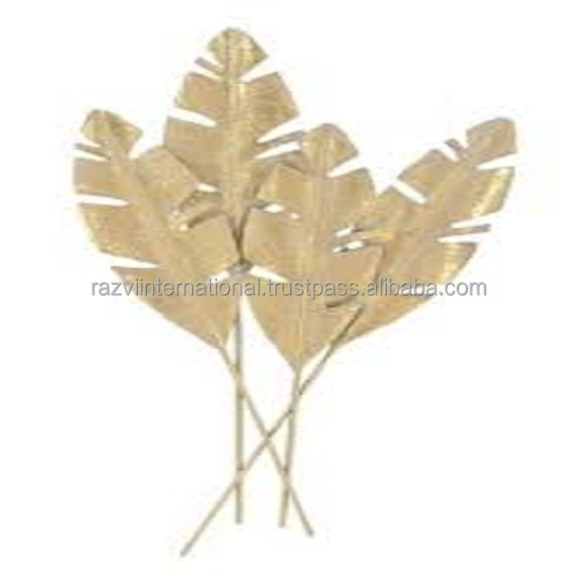 gold leaf wall art decoration