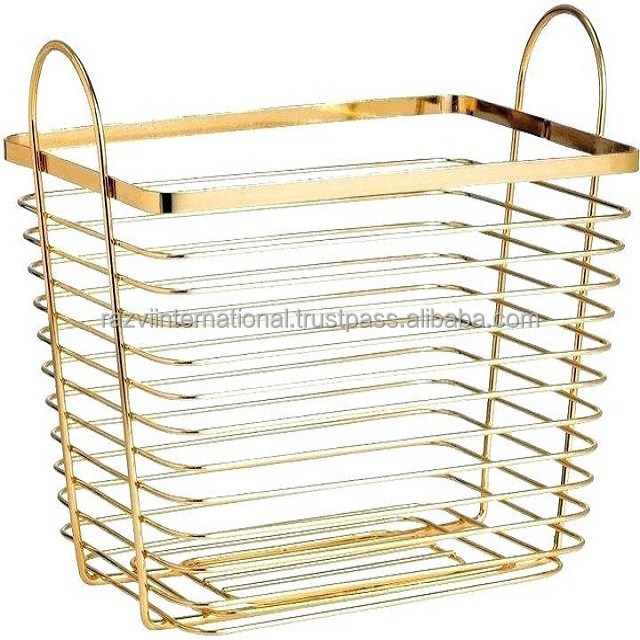 copper plating fruit storage basket