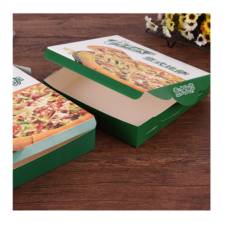 Custom print Take away delivery paper custom pizza boxes 12 inch 14 inch 16 inch 18 inch 20 inch