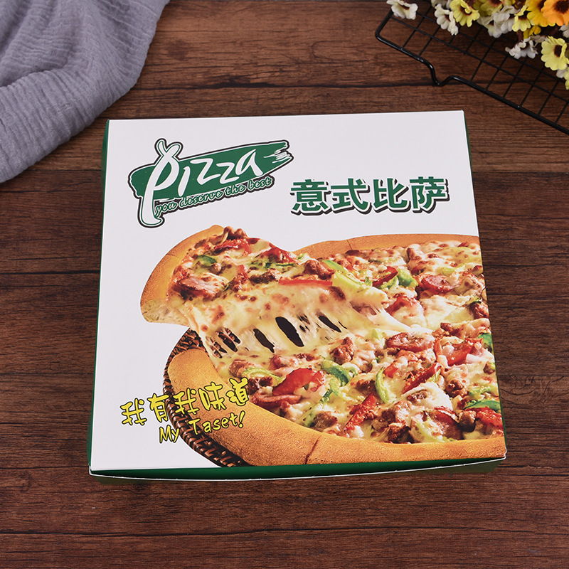 Custom print Take away delivery paper custom pizza boxes 12 inch 14 inch 16 inch 18 inch 20 inch