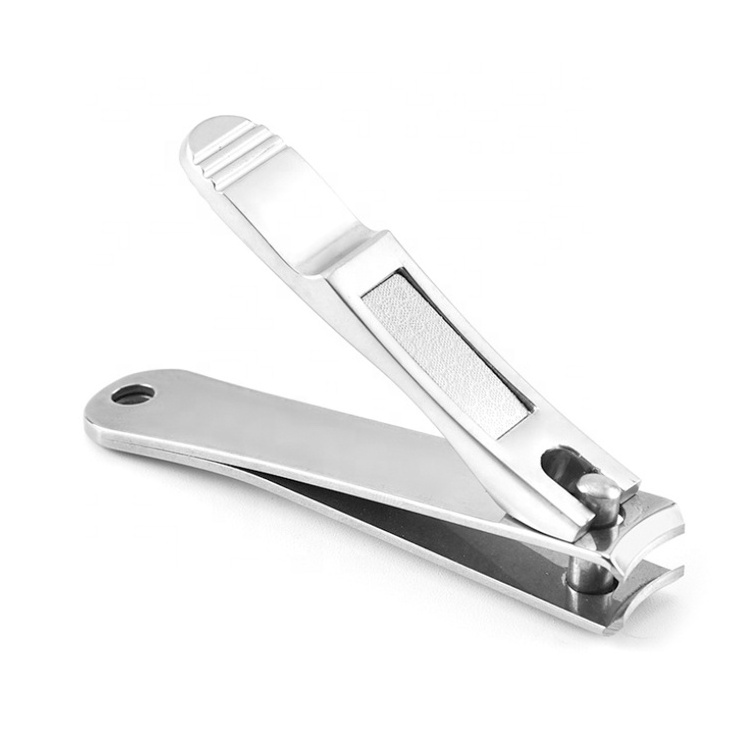 High Quality Nails Equipment Portable Durable Stainless Steel Nail Clipper With Nail File For Manicure