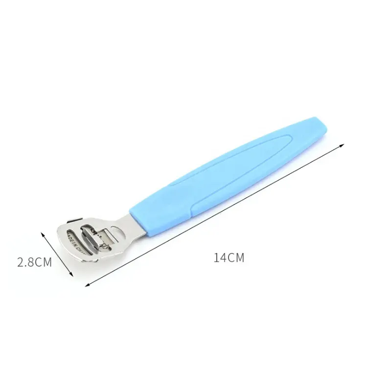 Professional Pedicure Foot Dead Skin Remover Shaver Plastic Handle Foot Callus Remover With Replacement Blade