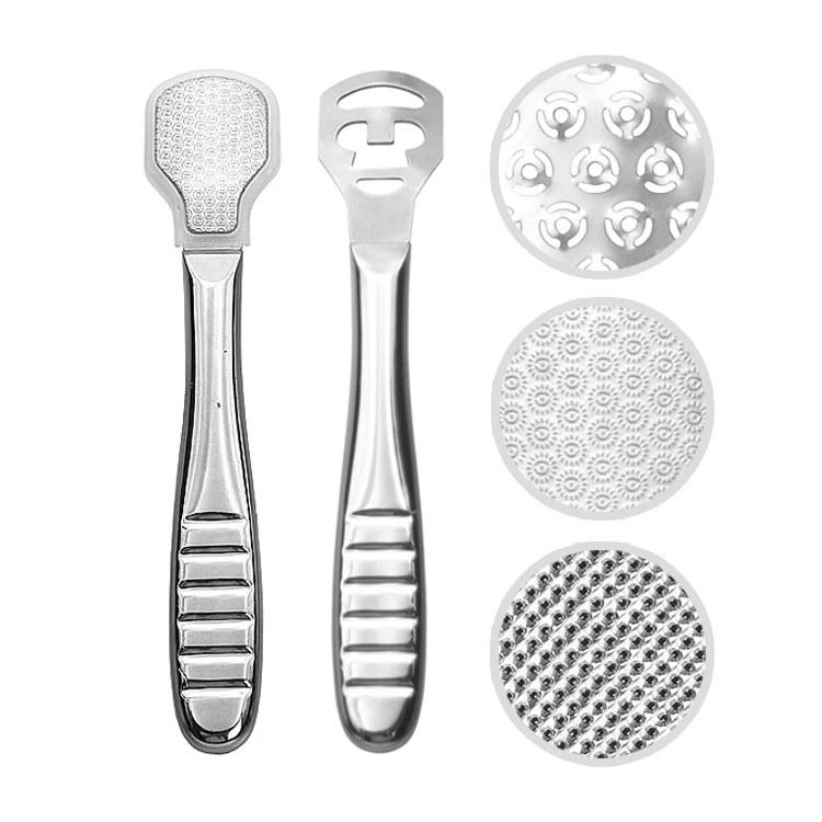 Corn Cutter Hard Dead Skin Remover Foot Shaver Stainless Steel Handle Foot Exfoliator Foot Shaver