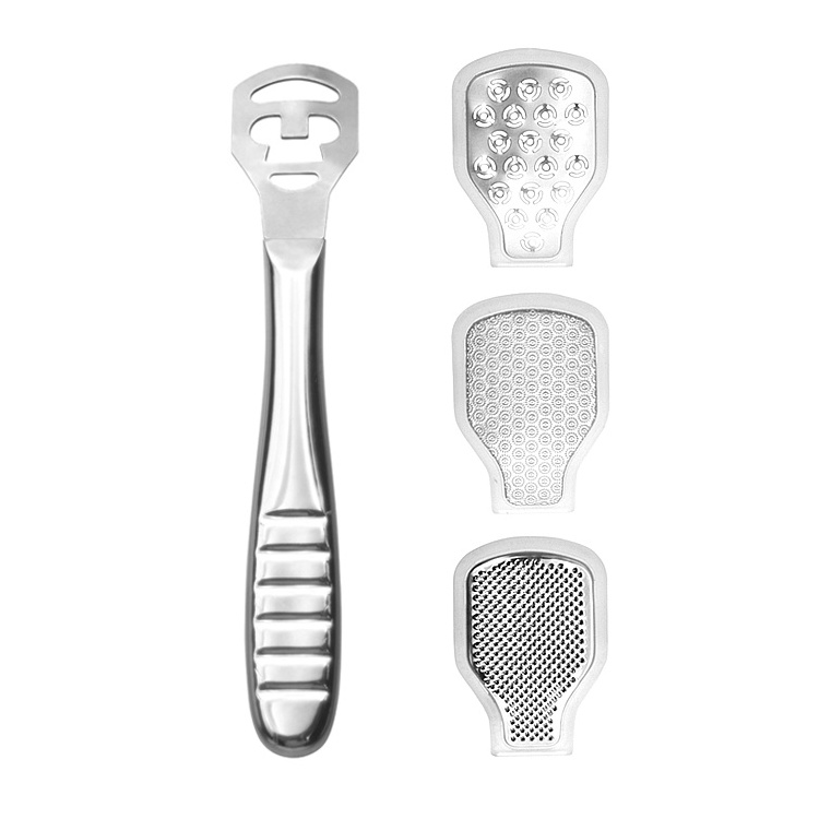 Corn Cutter Hard Dead Skin Remover Foot Shaver Stainless Steel Handle Foot Exfoliator Foot Shaver