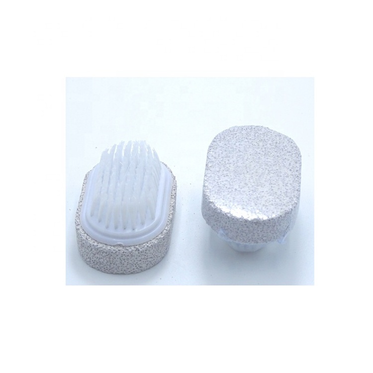 Wholesale 2 in 1 Pedicure Tools Cleaning Brush And Foot Pumice Stone For Feet Care