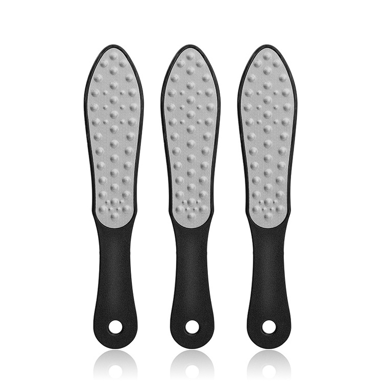 Hot Sale 2 In 1 Double Side Coarse and Fine Foot Grinder Durable Metal Pedicure Foot File Callus Remover