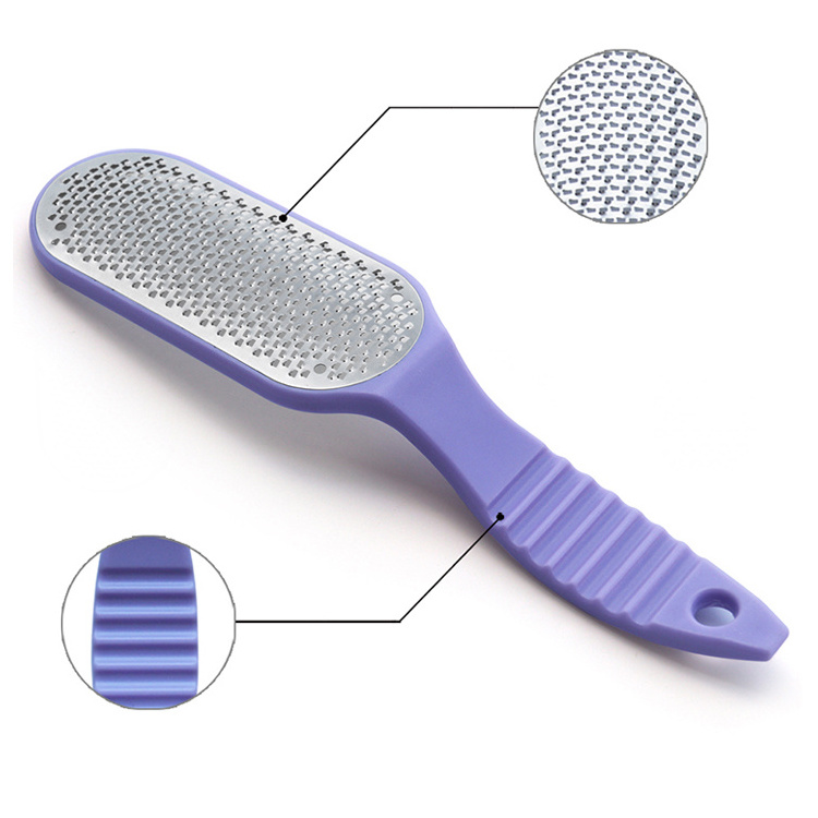 Professional Beauty Care Metallic Foot File Pedicure Foot Callus Remover For Dead Skin Grater