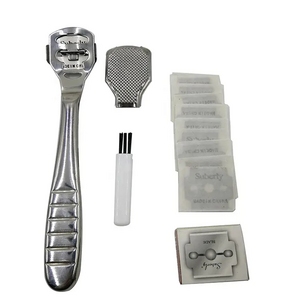 Replaceable stainless steel dead skin razor foot cuticle blade remover callus shaver