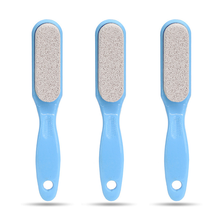 Pumice stone foot file Multi  Brush 2 In 1 Pedicure Tool files for nails  Remover Foot File Brush Foot Scrubber